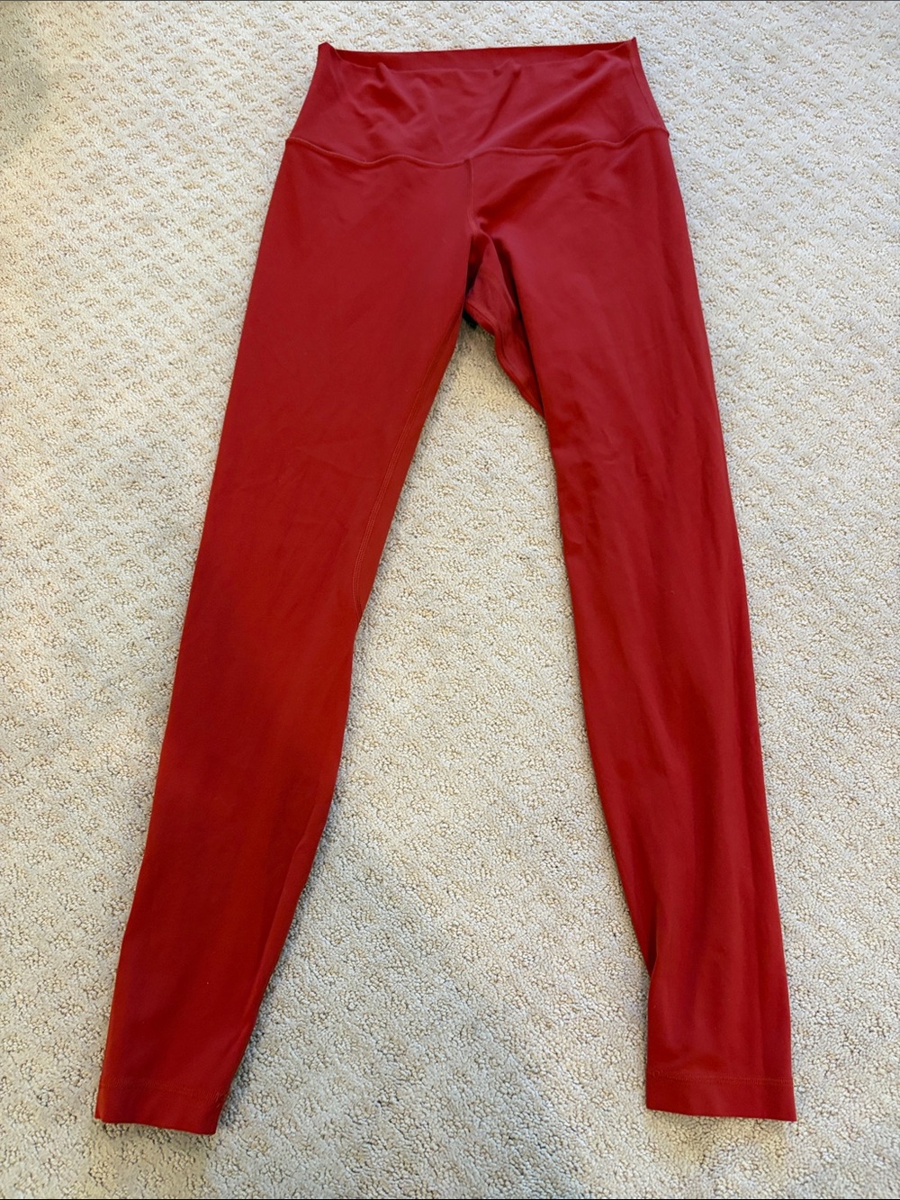 lululemon athletica High-Waist burnt orange Leggings